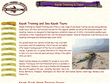 Tablet Screenshot of kayaktraining.com